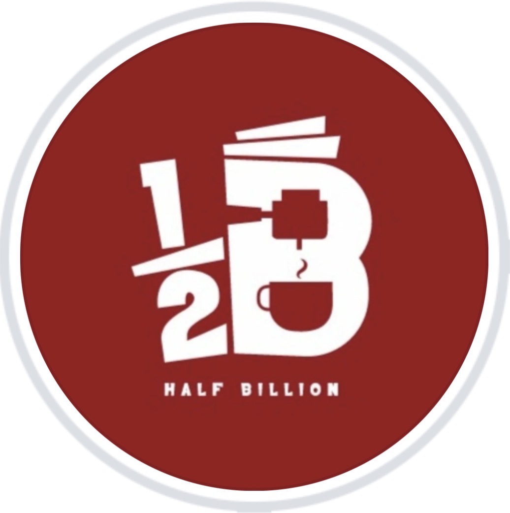 Half Billion logo